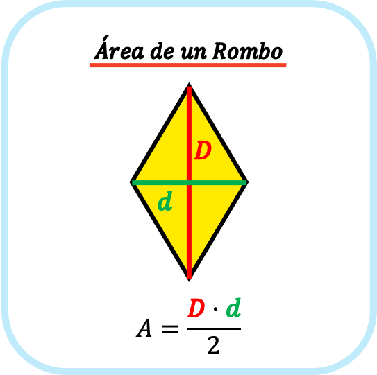 area de un rombo