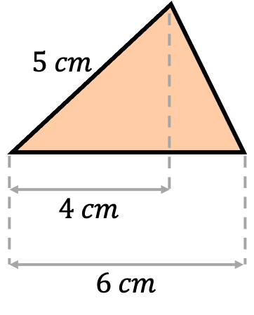 ejemplo del area de un triangulo escaleno