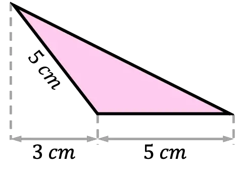 ejercicio resuelto de un triangulo obtusangulo