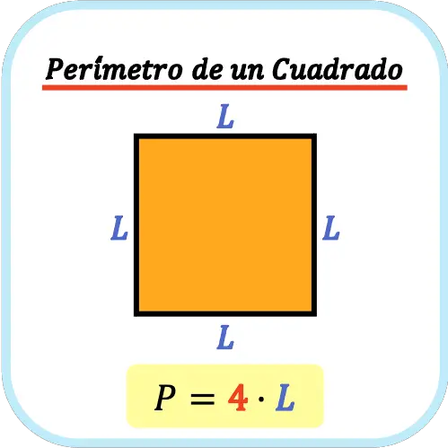 circuito Espesar Represalias ▷ Perímetro de un cuadrado: fórmula, ejemplo y calculadora
