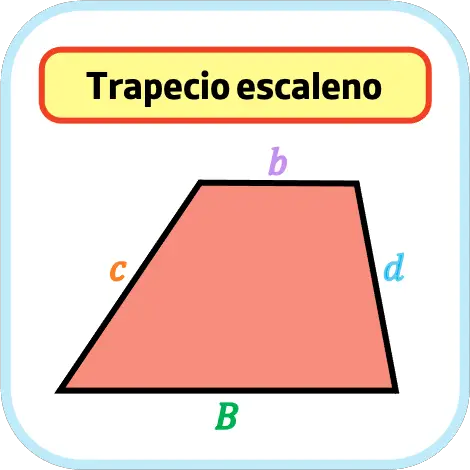 trapecio escaleno