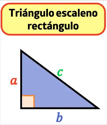 Triángulo escaleno rectángulo